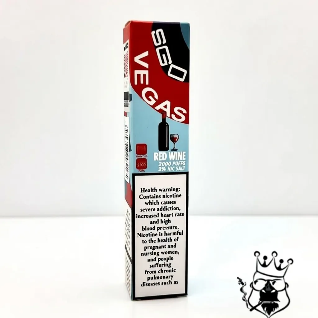 ISGO Vegas Red wine 2800pfs 2%
