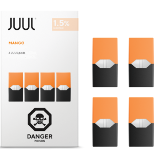 JUUL Mango pods 1.5% nic