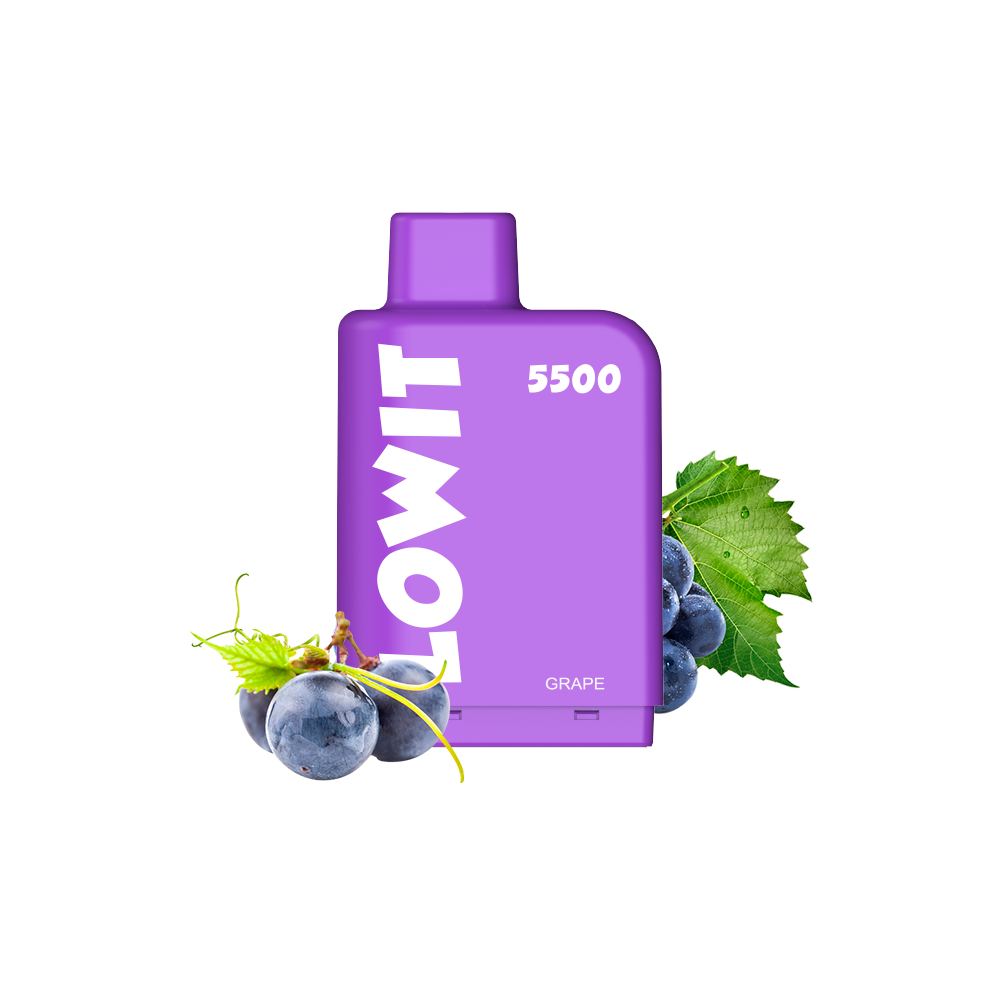 ELFBAR Lowit Grape 5500pfs 20mg