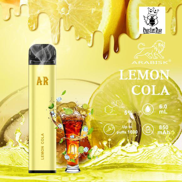 Arabisk lemon Cola 1600 Puffs