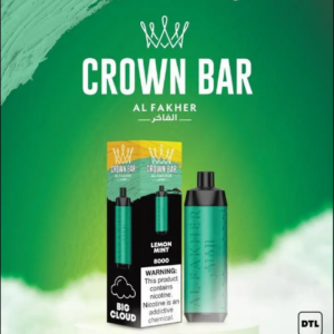 Crown Bar lemon Mint 8000pfs 5mg
