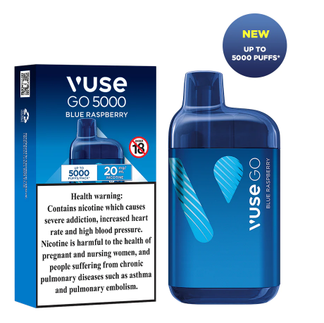 Vuse go Blueberry Raspberry 5000pfs