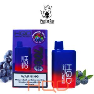 HQD Cranberry Grape 7000pfs
