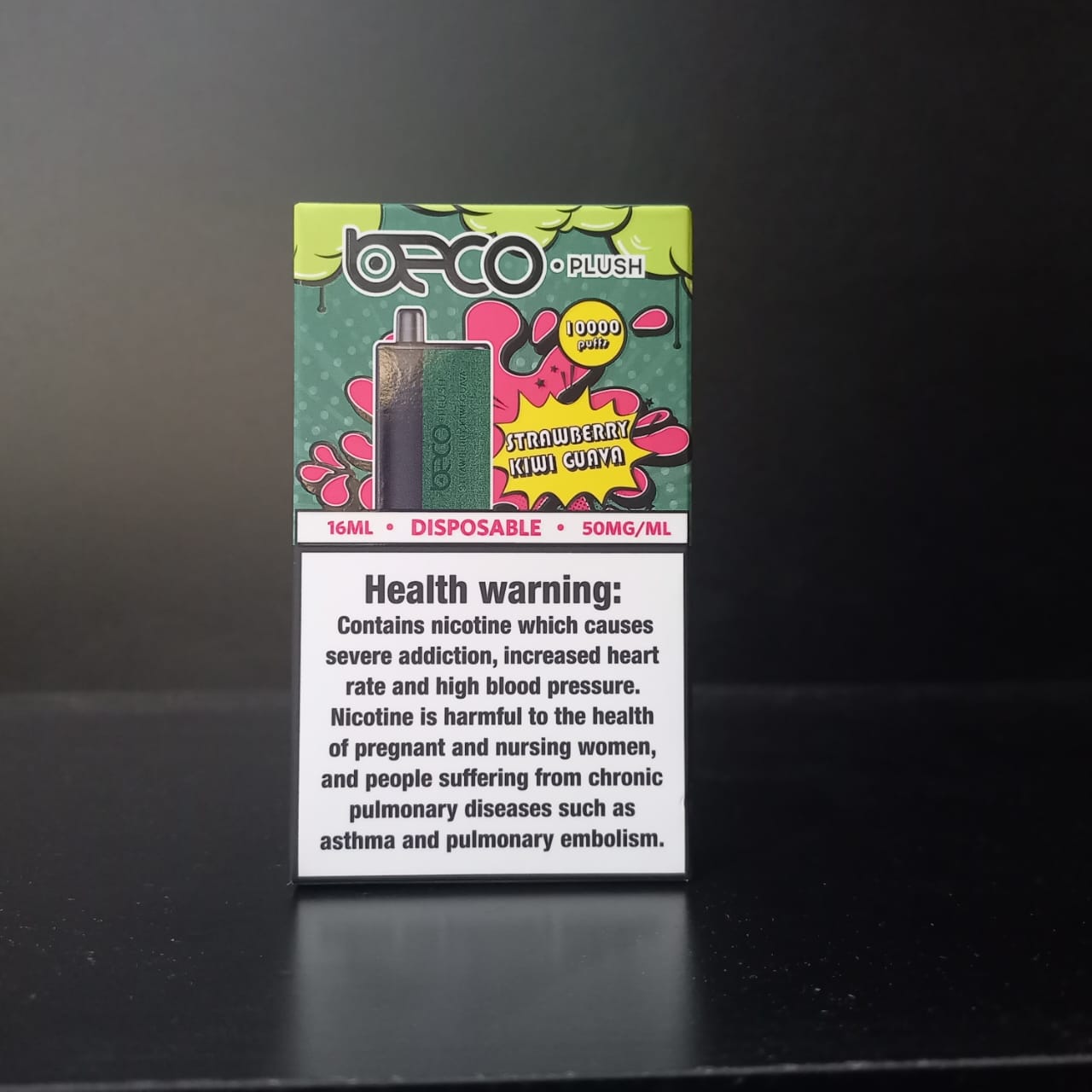 Beco Plush Strawberry Kiwi Guava 10000pfs 5%