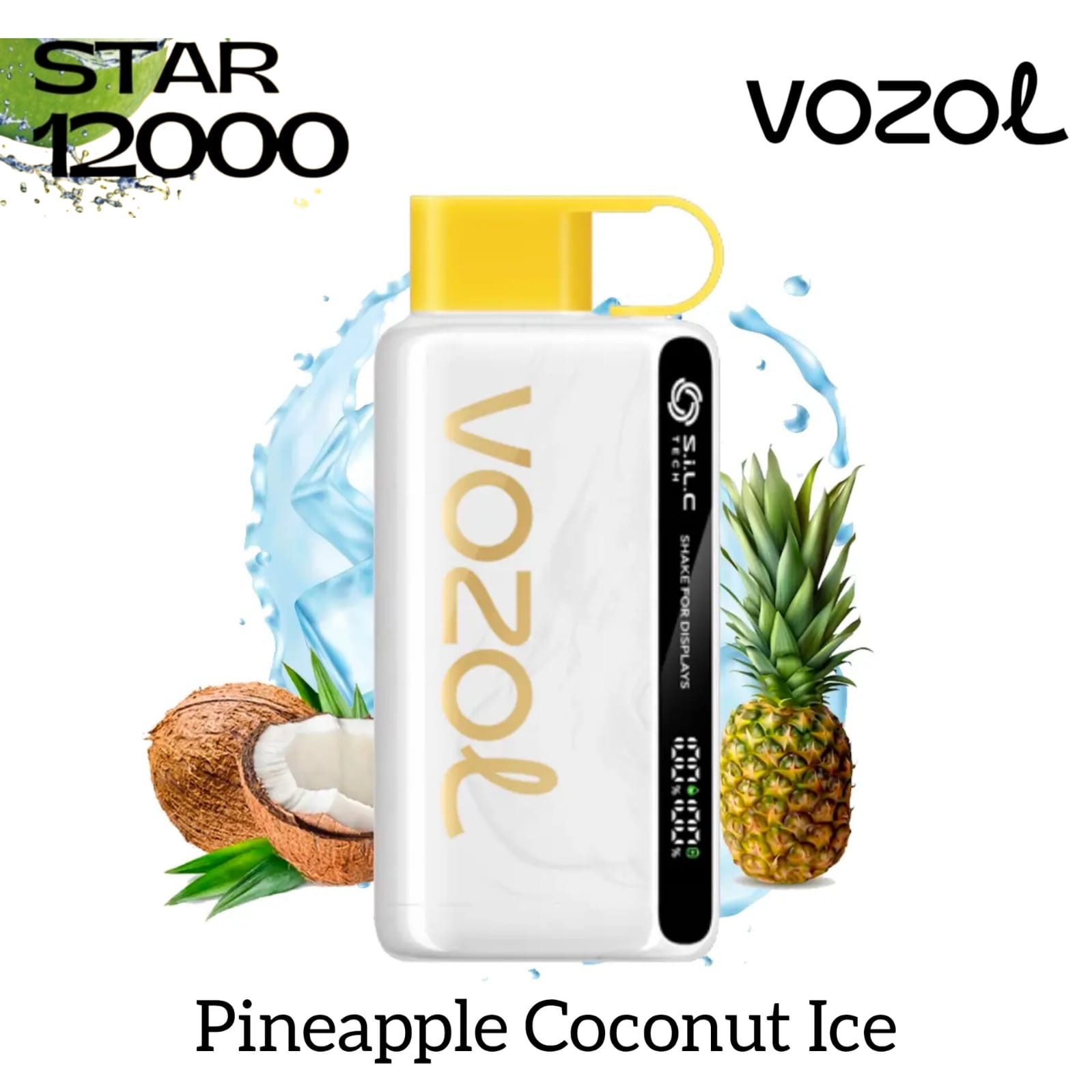 VOZOL STAR Pineapple Coconut Ice 12000pfs 5%