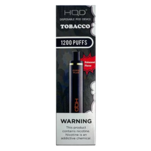 HQD Tobacco 1200pfs