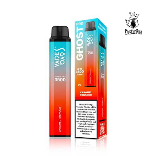 Vapes Bar Ghost Pro Caramel Tobacco 3500pfs