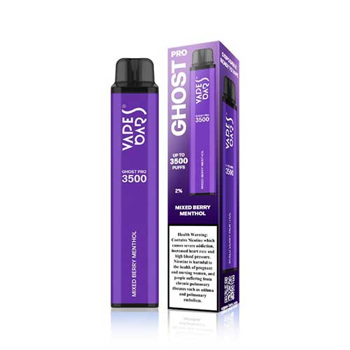 Vapes Bar Ghost Pro Mixed Berry Menthol 3500pfs