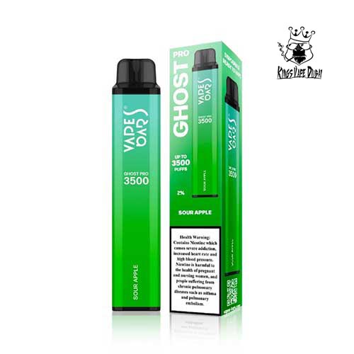 Vapes Bar Ghost Pro Sour Apple 3500pfs