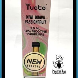 Yuoto xxl Kiwi Guava Passionfruit 2500pfs