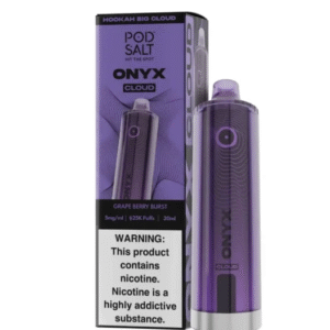 POD SALT Onyx Cloud Grape Berry Menthol 25000pfs 5mg