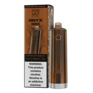 POD SALT Onyx Cloud Butterscotch Tobacco 25000pfs 5mg
