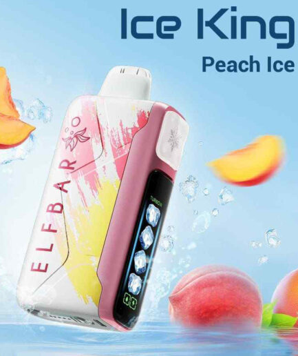 ELFBAR Ice King Peach ice 30000Puffs 50mg