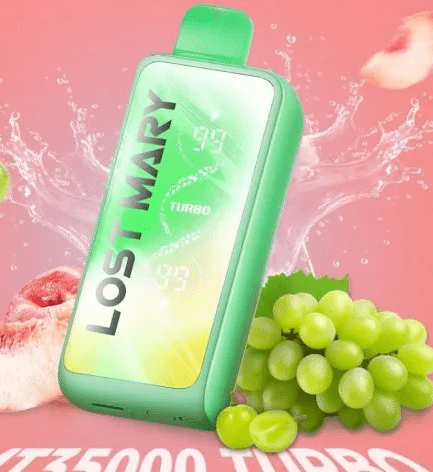 LOST MARY MT35000 Peach Green Grape 50mg
