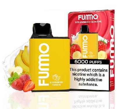 Strawberry Banana Fumo King 6000pfs