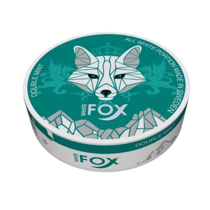 White Fox Double Mint Slim NICOTINE POUCHES