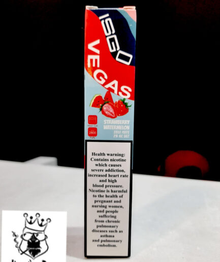 ISGO Vegas Strawberry Watermelon 2800pfs 2%
