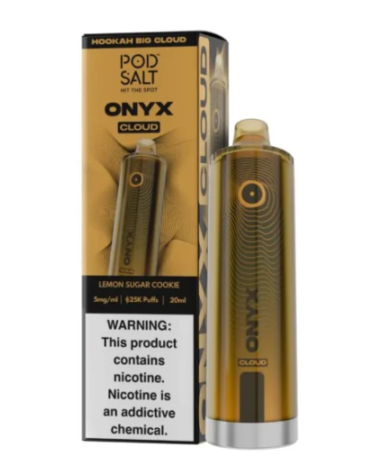 POD SALT Onyx Cloud Lemon Sugar Cookie 25000pfs 5mg