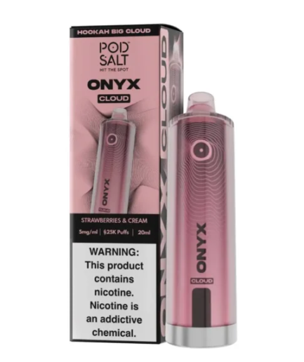 POD SALT Onyx Cloud Strawberry 25000pfs 5mg