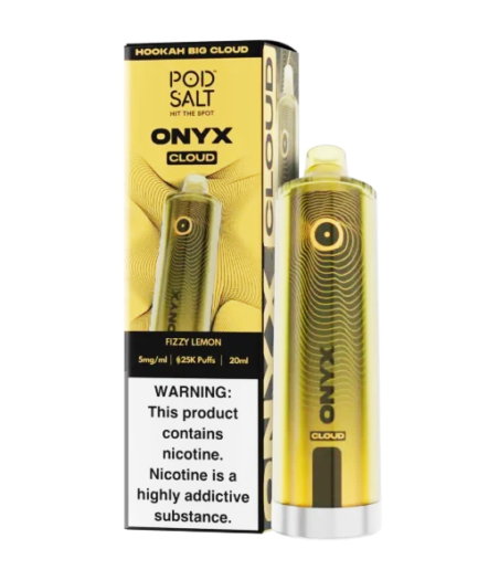 POD SALT Onyx Cloud Fizzy Lemon 25000pfs 5mg