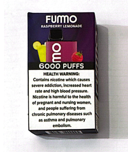 Raspberry Lemonade Fumo King 6000pfs