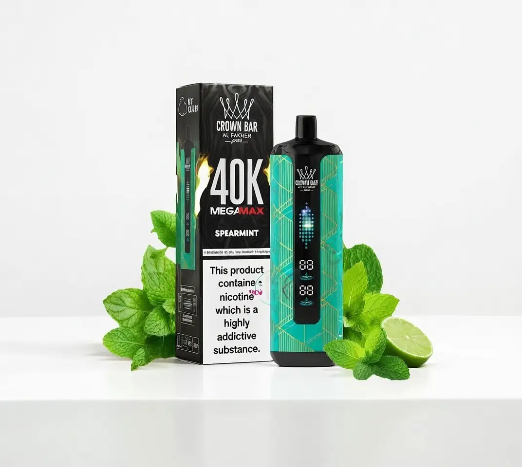 Crown Bar Spearmint 40k puffs 5mg Crown Bar Spearmint 40k puffs 5mg