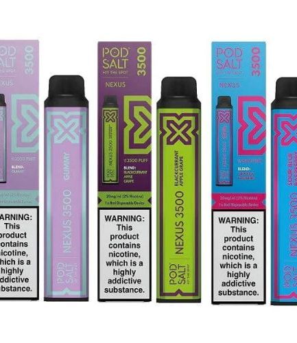 1 Deal Buy Any 10 NEXUS 3500puffs in 430AED