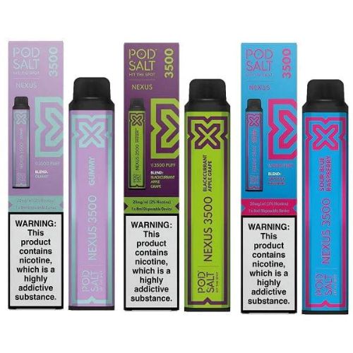 pod salt nexus 3500 puffs disposable vape in dubai