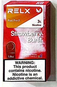Relx Strawberry Brust single pod