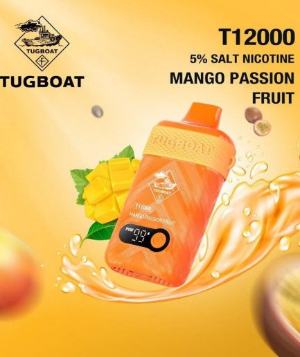 TUGBOAT T12000 Mango Passion Fruit