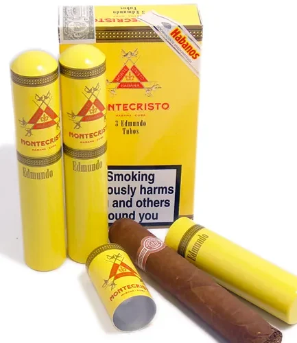 Montecristo Edmundo Tubos Cigar - Pack of 3